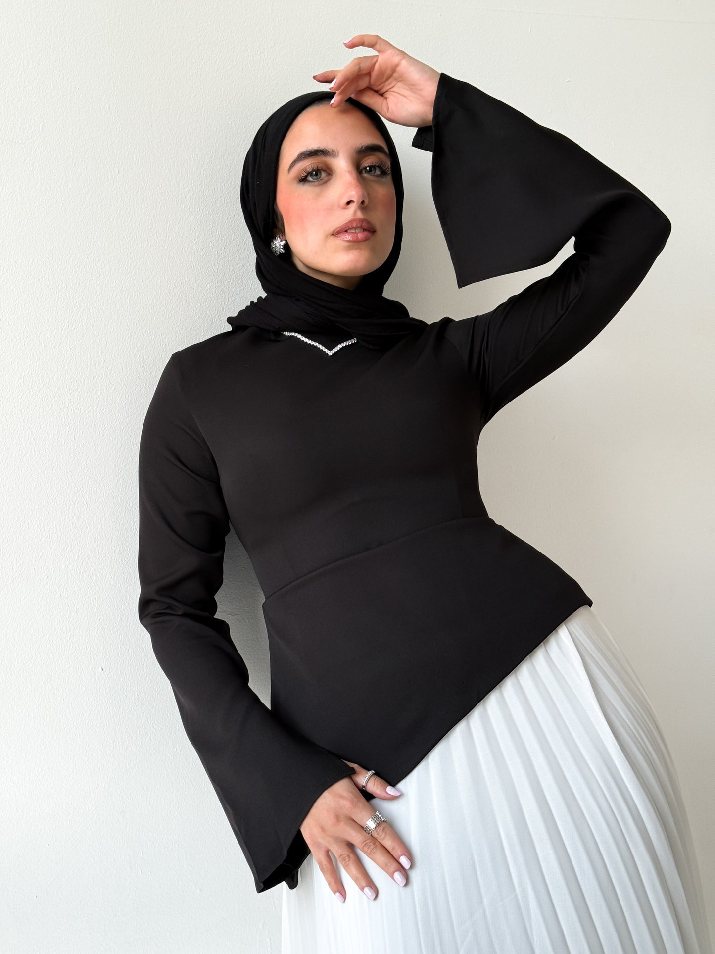 Dalida dress in black