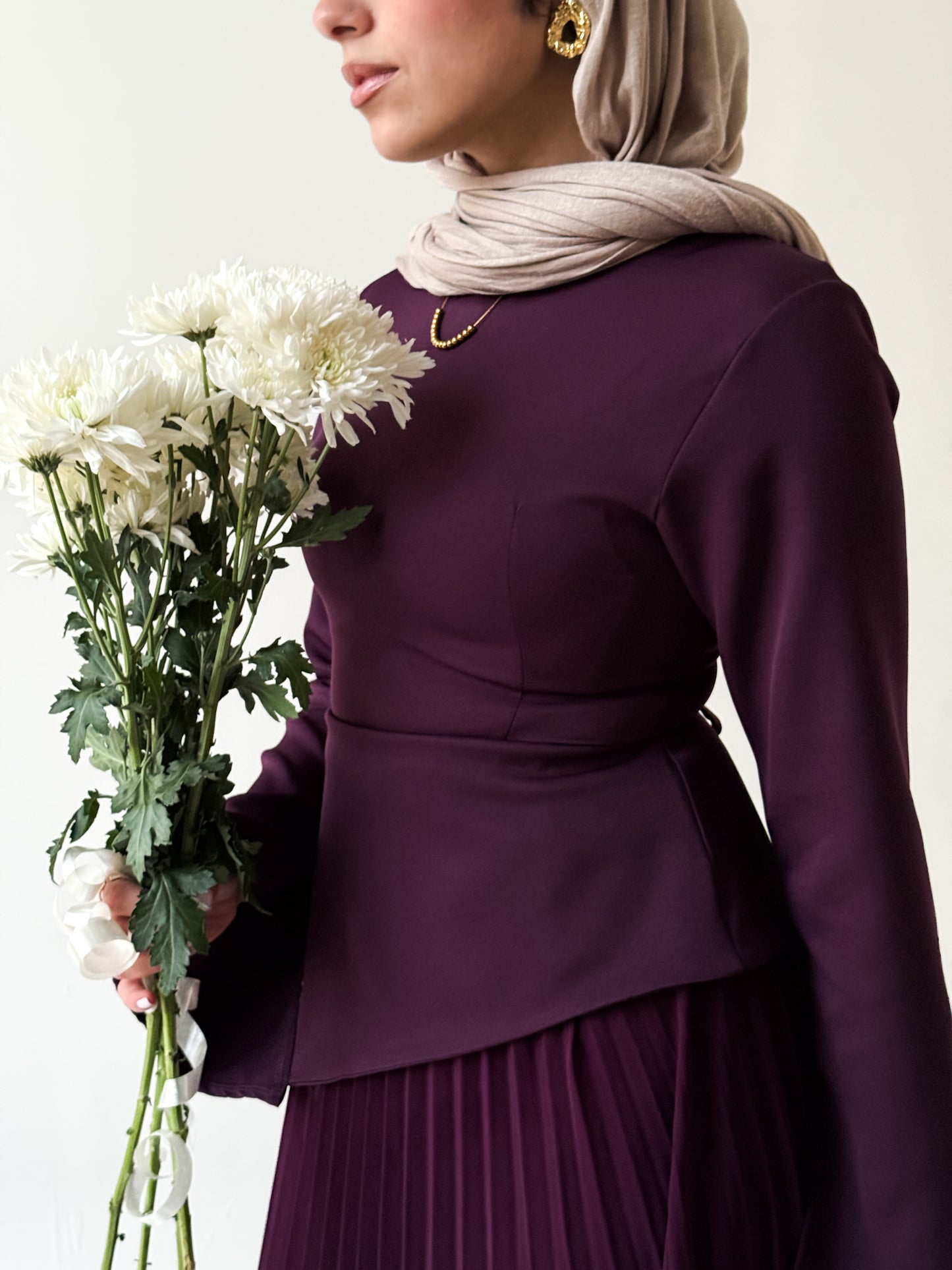 Dalida dress in purple