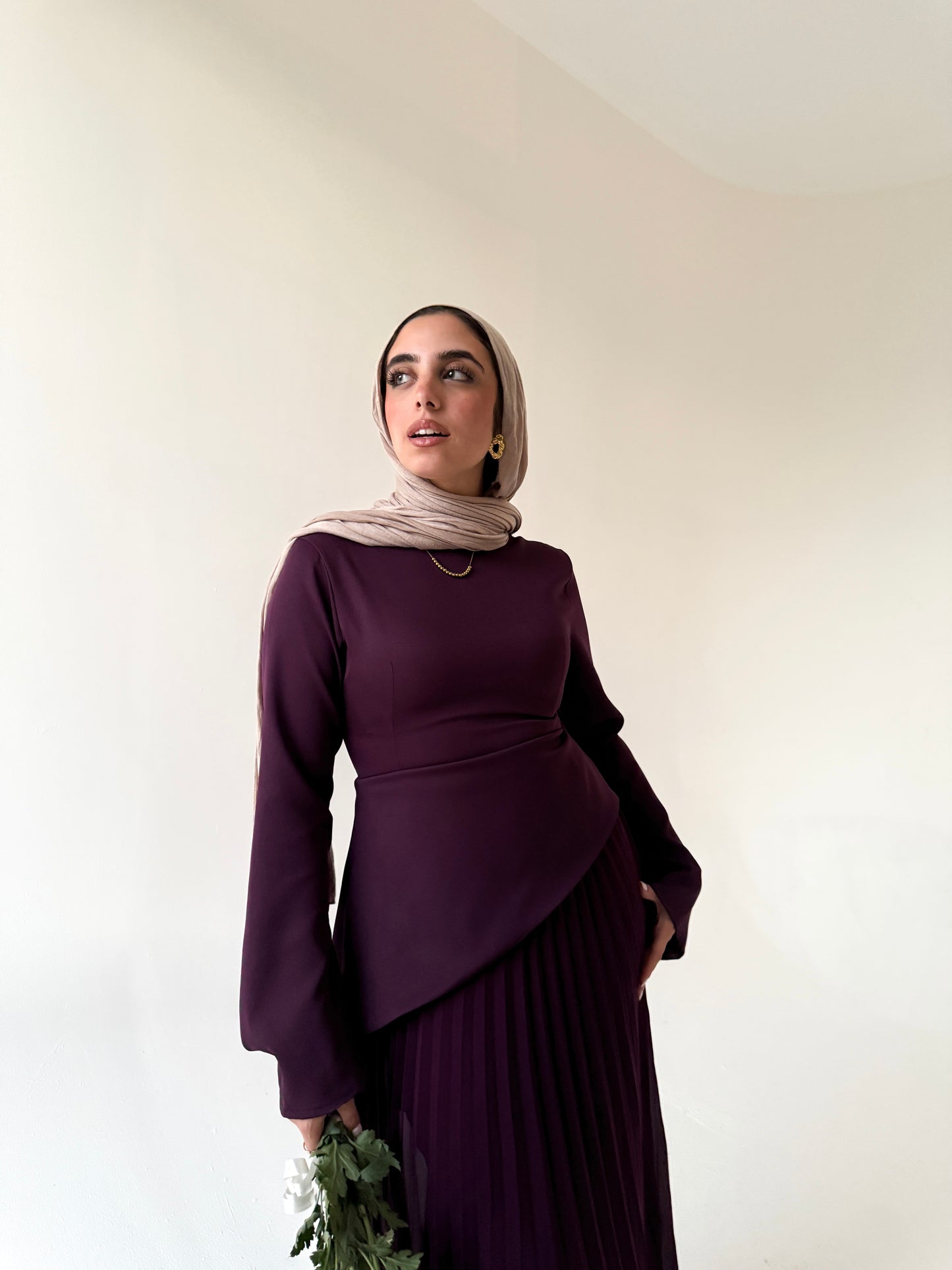 Dalida dress in purple