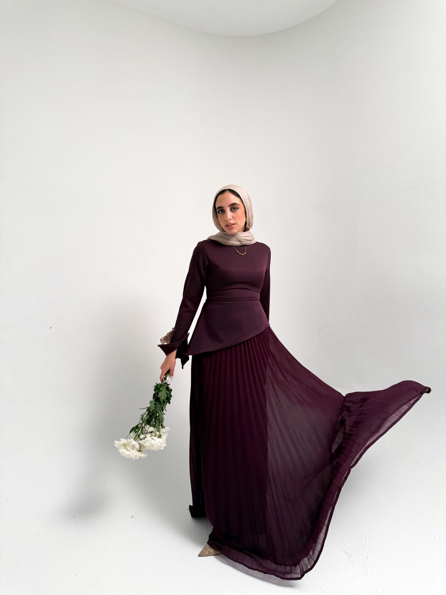 Dalida dress in purple