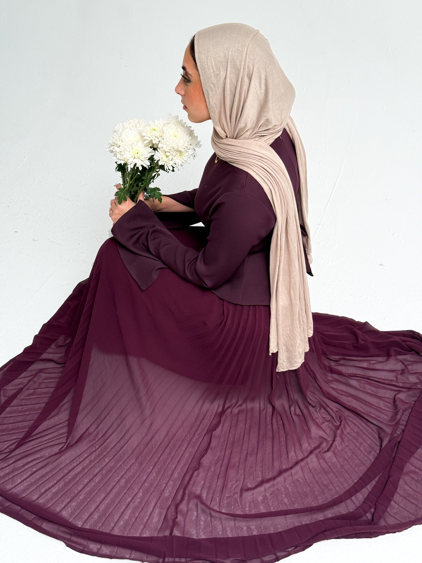 Dalida dress in purple
