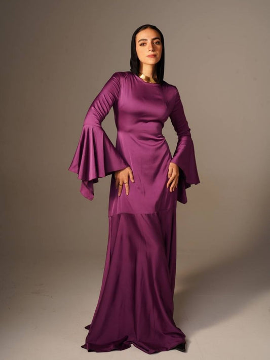 TWINKELS DRESS IN PURPLE